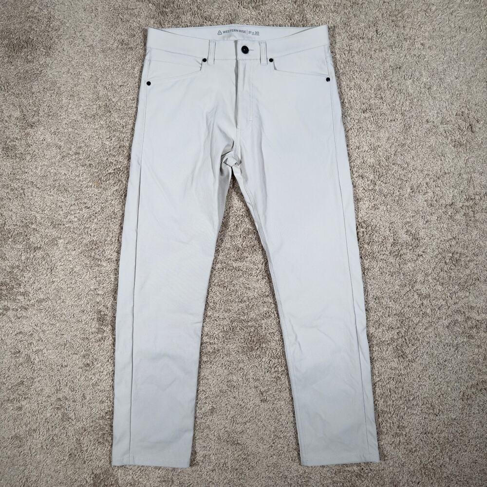 Western Rise Pants Mens 31x30 Nylon AT Stretch Durable Performance Outdoor